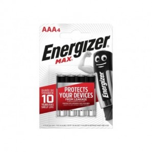 Batterie ENERGIZER Max AAA conf. da 4 - E300124203_383136