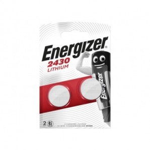 Batterie al litio a bottone ENERGIZER CR2430 conf. da 2 - E300830301_383656