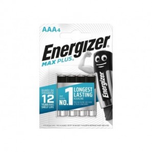 Batterie ENERGIZER Max Plus AAA conf. da 4 - E301321400
