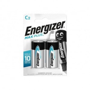 Batterie ENERGIZER Max Plus C conf. da 2 - E301324200
