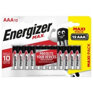 Batterie ENERGIZER Max AAA conf. da 12 - E300103703_383152