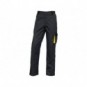 Pantaloni da lavoro DELTA PLUS D-Mach con elastico - 6 tasche grigio-giallo - XXL - DMPANGJXX_401258