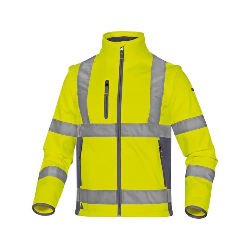 U-POWER HL158YF Giubbotto bomber alta visibilità Crafty Yellow Fluo