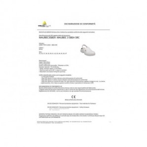 Scarpe da lavoro DELTA PLUS Zoccoli - microfibra impermeabile bianco - 43 MAUB3SBBC43_402778