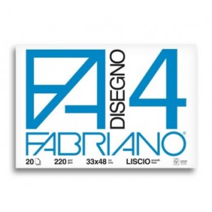 Album da disegno Fabriano F4 220 g/m² 20 33x48 cm ff. lisci 05200797_461975