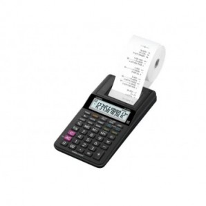 Calcolatrice scrivente CASIO display a 12 cifre - almentazione rete o batteria bianco - HR-8RCE-WE blister_066737