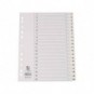 Divisore numerico Q-Connect bianco 22,5x29,7 cm ppl 1-20 KF00179