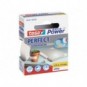 Nastro adesivo in tela tesa extra Power®Perfect plastificato 19 mm x 2,75 m bianco - 56341-00028-03