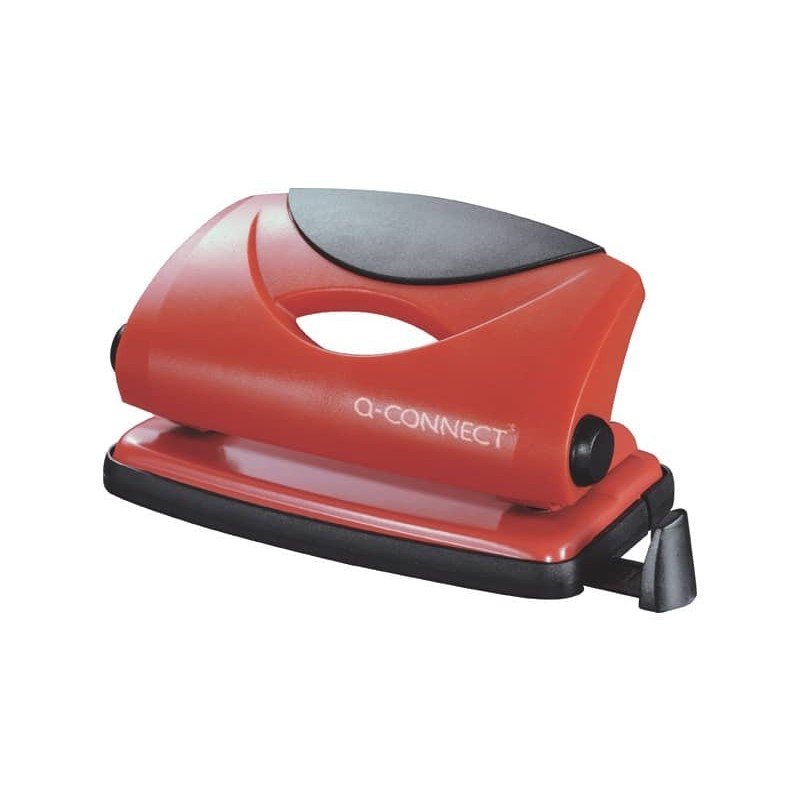 Perforatore a due fori Q-Connect rosso 10 fogli KF02154