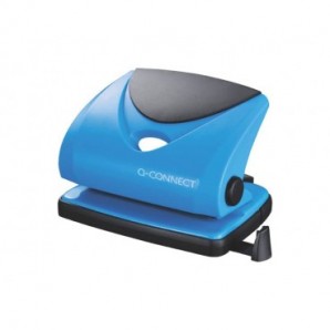 Perforatore a due fori Q-Connect blu 20 fogli KF02155