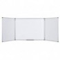 Lavagne cancellabili Bi-office Maya Trio pieghevole magnetica bianca laccata 120X90 cm. bianco - TR02030207170_934778