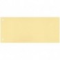 Separatore per archivio con due fori Q-Connect 24x10,5 cm 190 g/m² giallo conf. da 100 - KF00516