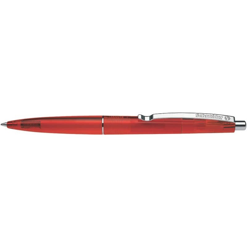 Penna a sfera a scatto Schneider K 20 Icy Colours ricaricabile tratto M rosso 132002_238292