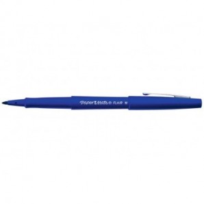 Penna punta fibra Paper Mate Flair/Nylon M 1,1 mm blu S0191013_788679