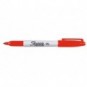 Marcatore permanente Sharpie Fine punta conica 1 mm rosso S0810940_943476