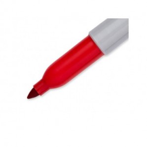 Marcatore permanente Sharpie Fine punta conica 1 mm rosso S0810940_943476