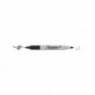 Marcatore permanente Sharpie Twin Tip EF F a doppia punta conica 1-0,5 mm nero S0811100_418201