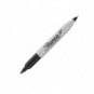 Marcatore permanente Sharpie Twin Tip EF F a doppia punta conica 1-0,5 mm nero S0811100_418201