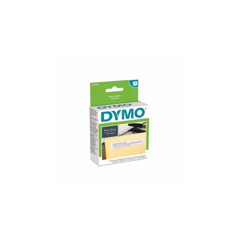 Rotolo da 500 etichette Dymo LabelWriter multiuso 19x51 mm bianco S0722550_328116