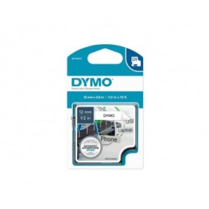 Nastro per etichettatrici Dymo D1 Nylon 12 mm x 3,5 m nero/bianco S0718040_092297