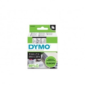 Nastro per etichettatrici Dymo D1 - 9 mm x 7 m nero/trasparente S0720670_433470