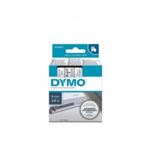 Nastro per etichettatrici Dymo D1 - 9 mm x 7 m nero/trasparente S0720670_433470