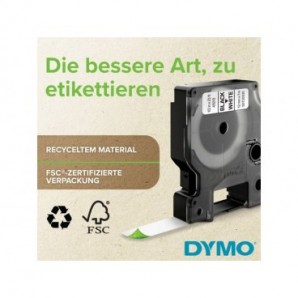 Nastro per etichettatrici Dymo D1 - 9 mm x 7 m nero/bianco S0720680_433489