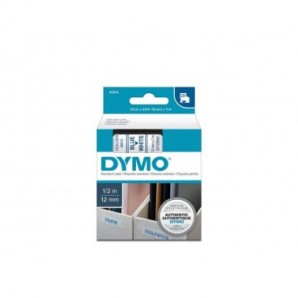 Nastro per etichettatrici Dymo D1 - 12 mm x 7 m blu/bianco S0720540_260342