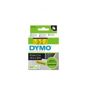 Nastro per etichettatrici Dymo D1 - 12 mm x 7 m nero/giallo S0720580_260385