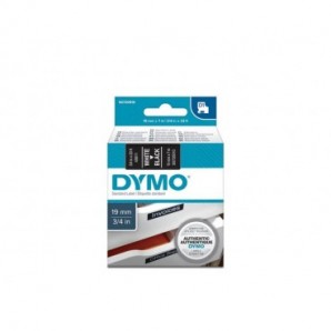 Nastro per etichettatrici Dymo D1-19 mm x 7 m bianco/nero S0720910_755737