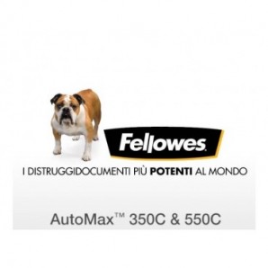 Distruggidocumenti uso frequente FELLOWES AutoMax 350C nero 350 taglio a frammenti - 4964101_934480