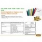 Dorsi plastici FELLOWES per rilegatura senza macchine 29,7cm diam.11mm blu conf.30 - D111BL_389848