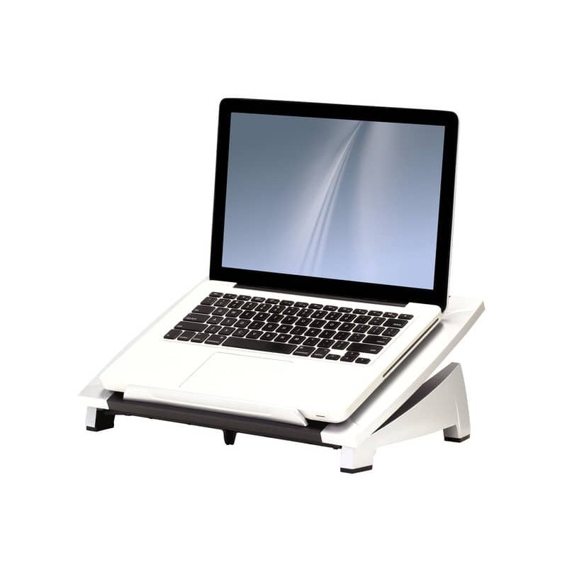 Supporto FELLOWES laptop Office Suites plastica nero/argento 16,5x38,4x28,9 cm 8032001_156643