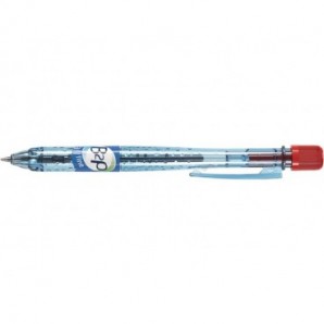 Penna a sfera ricaricabile Pilot B2P Begreen punta media 0,7 mm rosso 040327_489314