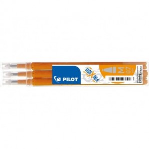 Refill sfera Pilot Frixion 0,7 mm arancio Conf. 3 pezzi - 006647_300290