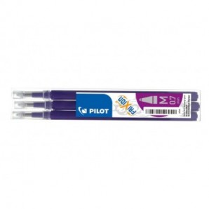 Refill sfera Pilot Frixion 0,7 mm viola Conf. 3 pezzi - 006646_300281