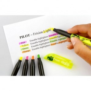 Evidenziatore a penna cancellabile Pilot Frixion Light 3,3 mm giallo 009138_497418