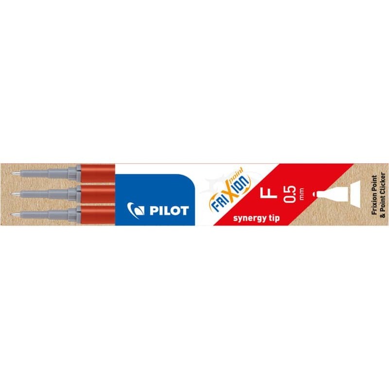 Refill Pilot Frixion Point 0,5 mm rosso set da 3 - 006422_531200