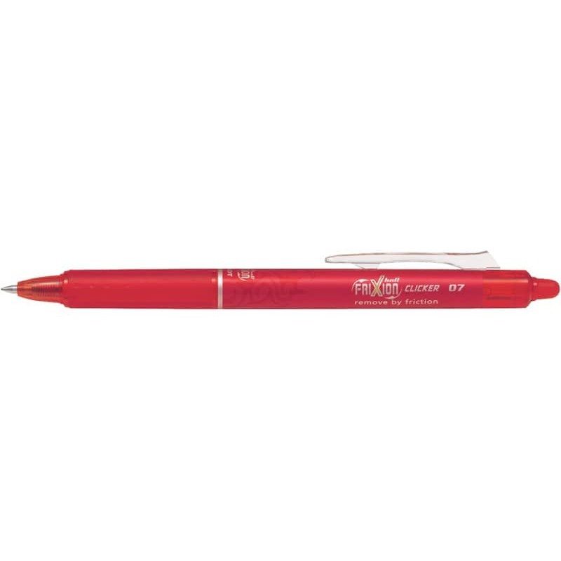 Penna sfera Pilot Frixion Clicker 0,5 rosso