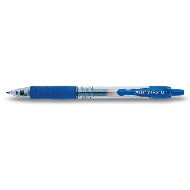 Penna a sfera a scatto Pilot G-2 0,7 mm blu 001521_494369