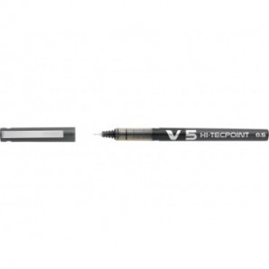 Penna roller a inchiostro liquido Pilot Hi-Tecpoint V5 0,5 mm nero Value Pack 16+4 GRATIS - 000019_934589