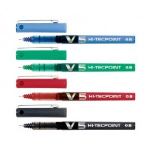 Roller Pilot Hi-Tecpoint V5 0,5 mm rosso 011692_101566