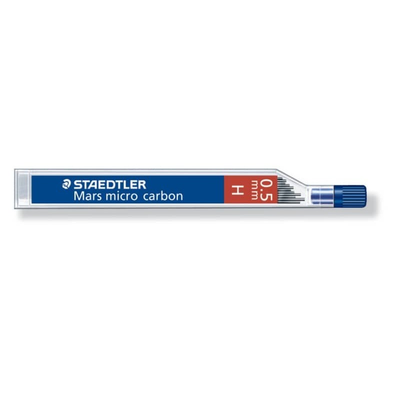 Mine sottili Staedtler Mars micro carbon 250 H 0,5 mm confezione da 12 pezzi - 250 05-H_408303