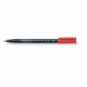 Penna a punta sintetica Staedtler Lumocolor permanent pen 313 S rosso 313-2_087092