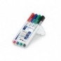 Marcatori per lavagne bianche Staedtler Lumocolor whiteboard compact 341 assortiti astuccio da 4 pezzi - 341 WP4_208443