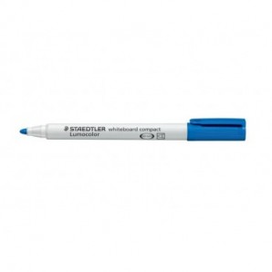 Marcatore per lavagne bianche Staedtler Lumocolor whiteboard compact 341 1-2 mm blu - 341-3_196443