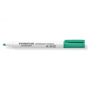 Marcatore per lavagne bianche Staedtler Lumocolor whiteboard compact 341 1-2 mm verde - 341-5_196451