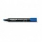 Marcatore punta a scalpello Staedtler Lumocolor permanent marker 350 2-5 mm blu - 350-3_489725