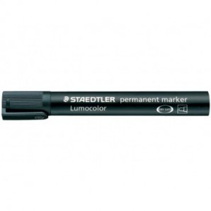 Marcatore permanente punta tonda Staedtler Lumocolor permanent marker 352 2 mm nero - 352-9_646537