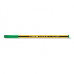 Penna a sfera Staedtler Noris Stick M 1 mm - tratto 0,35 mm verde conf. da 20 - 434 05_773408
